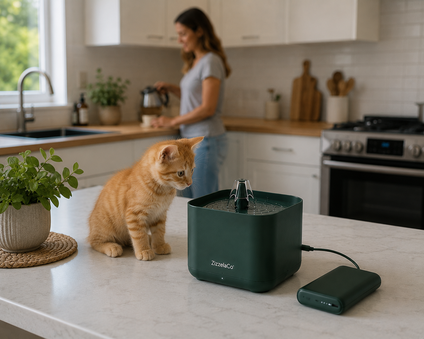 ZizzelaCo™ Water Fountain Pro